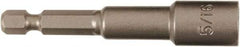 Wiha - 5/16" Magnetic Nutsetter - 1/4" Hex Drive, 2-1/2" OAL - All Tool & Supply