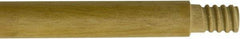 O-Cedar - 60 x 1" Wood Squeegee Handle - Threaded Connection, Tan - All Tool & Supply