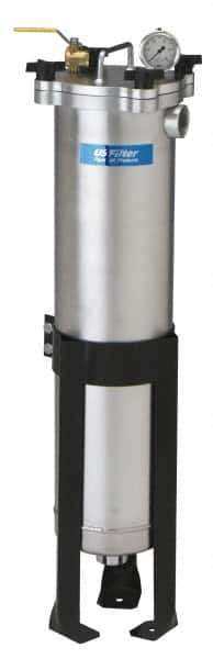 Pentair - 2 Inch, Aluminum, Bag Filter Housing - FNPT End Connection, 90 GPM Max Flow - All Tool & Supply