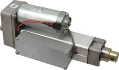 Duff-Norton - 4" Stroke Len, 25% Duty Cycle, 12 Volt, Linear Electromechanical Actuator with Limit Switch - DC Input, 0.5" per Second, 100 Lb Capacity - All Tool & Supply