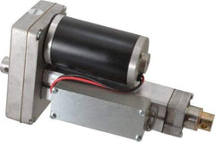 Duff-Norton - 4" Stroke Len, 25% Duty Cycle, 12 Volt, Linear Electromechanical Actuator with Limit Switch - DC Input, 0.37" per Second, 250 Lb Capacity - All Tool & Supply