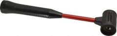 Proto - 1 Lb Head 1-1/2" Face Soft Face Hammer without Faces - 12-1/2" OAL, Fiberglass Handle - All Tool & Supply