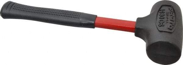 Proto - 32 oz Head 2" Face Diam Urethane Dead Blow Hammer - 12-3/4" OAL, Fiberglass Handle - All Tool & Supply