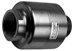 Duff-Norton - 1/2 NPT Right Hand Rotor Thread, 106" Body Length, Dual Ball Bearing, High Pressure, Rotary Union - 100 Max RPM, 8,800 Max psi - All Tool & Supply