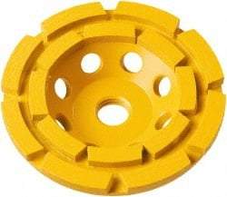 DeWALT - 7" Diam x 1-1/2" Thick, Surface Grinding Wheel - Diamond, Medium Grade, 8,700 Max RPM - All Tool & Supply