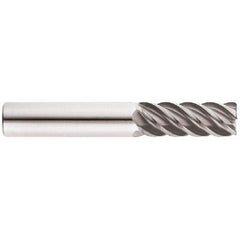 Niagara Cutter - 1" Diam 5 Flute Solid Carbide 0.015" Corner Radius End Mill - All Tool & Supply