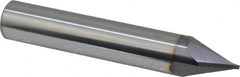 Niagara Cutter - 1/2" Diam 2 Flute Single End Solid Carbide Chamfer Mill - All Tool & Supply