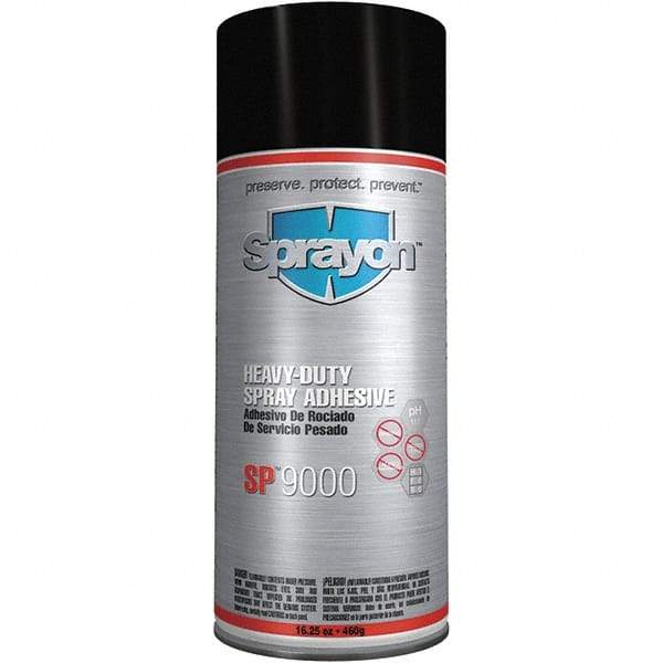 Krylon - 16.25 oz Aerosol White Spray Adhesive - High Tack, 170°F Heat Resistance, High Strength Bond, Flammable, Series SP9000 - All Tool & Supply