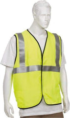 OccuNomix - Size 3XL Flame Resistant/Retardant Yellow Solid General Purpose Vest - 52 to 54" Chest, ANSI 107-2015, ASTM F1506, ATPV=5.4 cal/Sq cm, NFPA 70E/HRC=1, Hook & Loop Closure, 1 Pocket, Modacrylic/Aramid Blend - All Tool & Supply