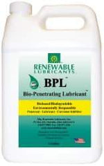 Renewable Lubricants - 1 Gal Bottle Thin Oily Film Penetrant/Lubricant - -22°F to 295°F - All Tool & Supply