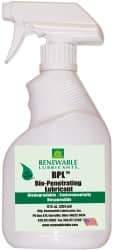 Renewable Lubricants - 12 oz Spray Bottle Thin Oily Film Penetrant/Lubricant - -22°F to 295°F - All Tool & Supply