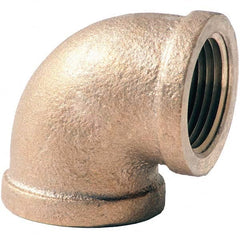 Merit Brass - Brass & Chrome Pipe Fittings Type: 90 Elbow Fitting Size: 2-1/2 - All Tool & Supply