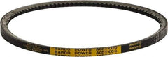 Bando - Section 3VX, 3/8" Wide, 25" Outside Length, V-Belt - Rubber Compound, Black, Narrow Cogged, No. 3VX250 - All Tool & Supply