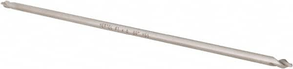 Hertel - #1 Plain Cut 60° Incl Angle High Speed Steel Combo Drill & Countersink - All Tool & Supply