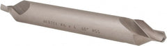 Hertel - #6 Plain Cut 60° Incl Angle High Speed Steel Combo Drill & Countersink - All Tool & Supply