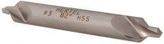 Hertel - #3 Plain Cut 82° Incl Angle High Speed Steel Combo Drill & Countersink - All Tool & Supply