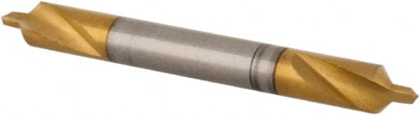 Hertel - #1 Plain Cut 90° Incl Angle High Speed Steel Combo Drill & Countersink - All Tool & Supply