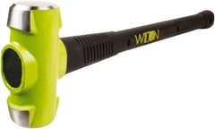 Wilton - 12 Lb Head, 30" Long Sledge Hammer - Steel Head, Steel Handle with Grip - All Tool & Supply