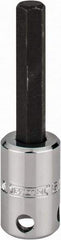 Proto - 3/8" Drive, 5/16" Hex Bit Socket - 2-23/32" OAL, 1-5/8" Bit Length, Tethered - All Tool & Supply