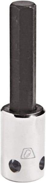 Proto - 1/2" Drive, 12mm Hex Bit Socket - 3-1/4" OAL, 1-3/4" Bit Length, Tethered - All Tool & Supply