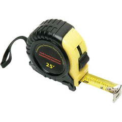 Ability One - 25' x 3/4" Tape Measure - 1/16" Graduation - All Tool & Supply