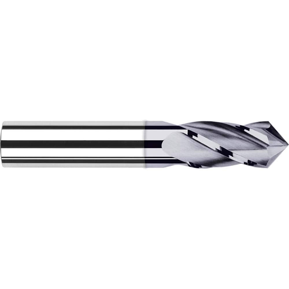 Harvey Tool - Drill Mills; Material: Solid Carbide ; Mill Diameter (Inch): 1/2 ; Mill Diameter (Decimal Inch): 0.5000 ; Shank Diameter (Inch): 1/2 ; Shank Diameter (Decimal Inch): 0.5000 ; Length of Cut (Inch): 1 - Exact Industrial Supply