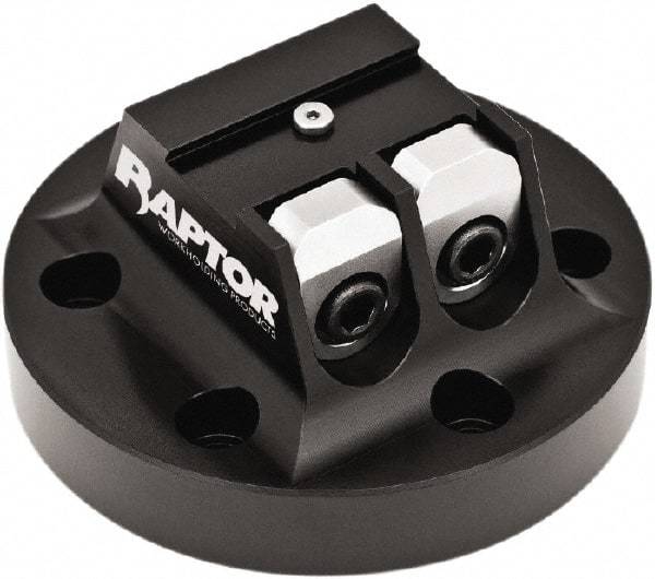 Raptor Workholding - 3/4" Jaw Width, 2" High x 4.33" Wide Dovetail Vise - For Use with 4 & 5 Axis Workholding Systems - All Tool & Supply