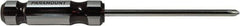 Paramount - #3, 10-11/16" OAL, Standard Phillips Screwdriver - 6" Blade Length, Round Shank, Acetate Handle - All Tool & Supply