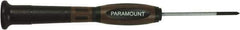 Paramount - #1, 6" OAL, Precision Phillips Screwdriver - 2" Blade Length, Round Shank, Ergonomic Handle - All Tool & Supply