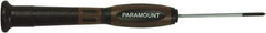 Paramount - #0, 6" OAL, Precision Phillips Screwdriver - 2" Blade Length, Round Shank, Ergonomic Handle - All Tool & Supply