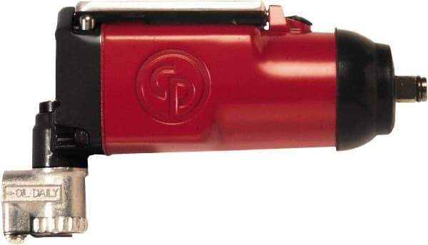 Chicago Pneumatic - 3/8" Drive, 9,500 RPM, 90 Ft/Lb Torque Impact Wrench - Butterfly Handle, 1,400 IPM, 13 CFM, 90 psi, 1/4" NPT Inlet - All Tool & Supply