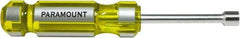 Paramount - 5/16" Solid Shaft Nutdriver - Color Coded Handle, 7-1/8" OAL - All Tool & Supply