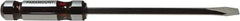 Paramount - 318mm OAL Standard Slotted Screwdriver - 203mm Blade Length, Square Shank, Acetate Handle - All Tool & Supply