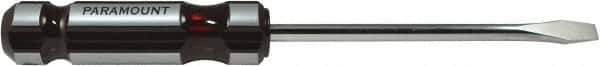 Paramount - Cabinet Slotted Screwdriver - Round Shank, Acetate Handle - All Tool & Supply