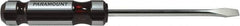 Paramount - Cabinet Slotted Screwdriver - Round Shank, Acetate Handle - All Tool & Supply