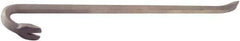 Ampco - 30" OAL Wrecking Bar - 1-9/16" Wide, Aluminum Bronze - All Tool & Supply