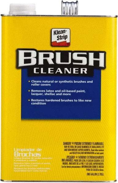 Klean-Strip - 1 Gal Brush Cleaner - 24 gL VOC Content, Comes in Metal Can - All Tool & Supply