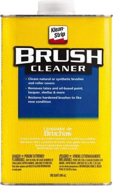 Klean-Strip - 1 Qt Brush Cleaner - 24 gL VOC Content, Comes in Metal Can - All Tool & Supply