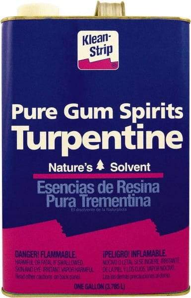 Klean-Strip - 1 Gal Turpentine - 859 gL VOC Content, Comes in Metal Can - All Tool & Supply