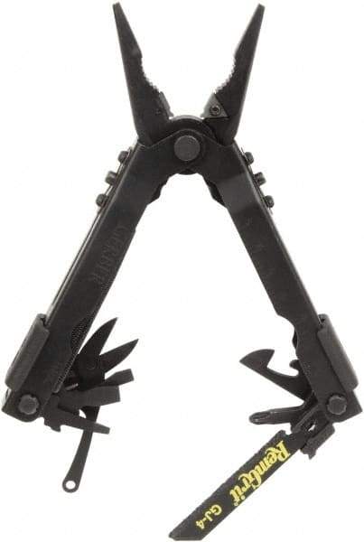 Gerber - 11 Tool Bladeless Multi-Tool - 9-1/4" OAL, 5-3/64" Closed Length - All Tool & Supply