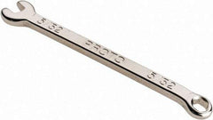 Proto - 5/32" 6 Point Combination Wrench - 2-7/8" OAL, Steel, Nickel Finish - All Tool & Supply