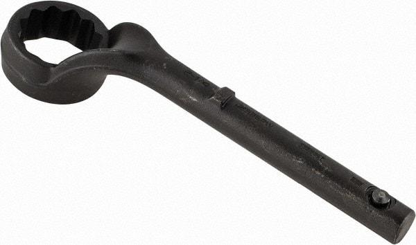 Proto - 2-1/4" 12 Point Pull Wrench - Single End, 13-5/8" OAL, Steel, Black Finish - All Tool & Supply