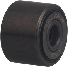 Accurate Bushing - 20mm Bore, 47mm Roller Diam x 25mm Width, Carbon Steel Sealed Yoke Cam Follower - 19,500 N Dynamic Load Capacity - All Tool & Supply