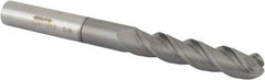 Accupro - 3/8" Diam, 1-3/4" LOC, 3 Flute Solid Carbide Ball End Mill - nACRo Finish, Single End, 4" OAL, 3/8" Shank Diam, Spiral Flute - All Tool & Supply