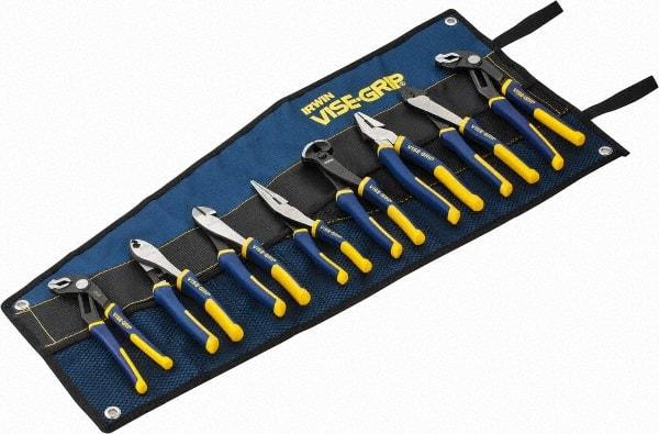 Irwin - 8 Piece Plier Set - Comes in Tool Roll - All Tool & Supply