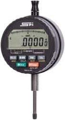 SPI - 0 to 1/4" Range, 0.0001" Graduation, Electronic Drop Indicator - Lug Back, Accurate to 0.0001" - All Tool & Supply