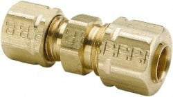 Parker - 7/8" OD, Brass Union - -65 to 250°F, Comp x Comp Ends - All Tool & Supply