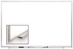 Ghent - 24" High x 36" Wide Acrylic/Enamel Magnetic Marker Board - Aluminum Frame, 1.88" Deep - All Tool & Supply