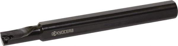 Kyocera - Internal Thread, Right Hand Cut, 5/8" Shank Width x 0.56" Shank Height Indexable Threading Toolholder - 5.91" OAL, Various Insert Compatibility, SIN Toolholder - All Tool & Supply