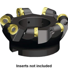 Kennametal - 63.5mm Cut Diam, 9.53mm Max Depth, 3/4" Arbor Hole, 4 Inserts, RCGX 64.. Insert Style, Indexable Copy Face Mill - KSRM Cutter Style, 17,000 Max RPM, 2 High, Through Coolant, Series Beyond Blast KSRM - All Tool & Supply